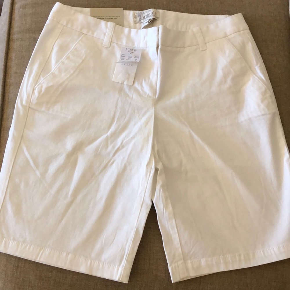 J.crew factory 10” stretch chino bermuda shorts